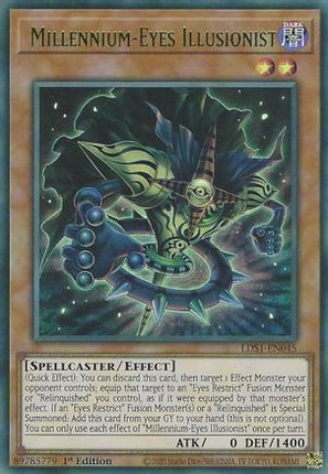 Millennium-Eyes Illusionist (Green) (Ultra Rare) [LDS1-EN045] 1st Edition