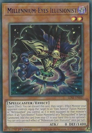 Millennium-Eyes Illusionist (Purple) (Ultra Rare) [LDS1-EN045] 1st Edition