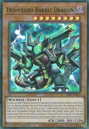 Desperado Barrel Dragon (Green) (Ultra Rare) [LDS1-EN076] 1st Edition