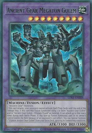 Ancient Gear Megaton Golem (Green) (Ultra Rare) [LDS1-EN088] 1st Edition