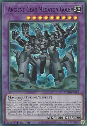 Ancient Gear Megaton Golem (Purple) (Ultra Rare) [LDS1-EN088] 1st Edition