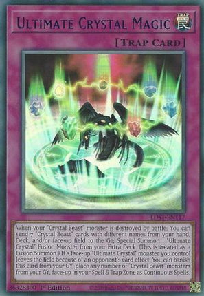 Ultimate Crystal Magic (Blue) (Ultra Rare) [LDS1-EN117] 1st Edition