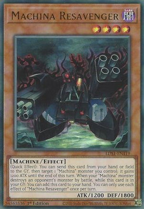 Machina Resavenger [LDS1-EN119] Ultra Rare