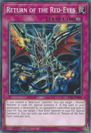 Return of the Red-Eyes (Common / Short Print) [LDS1-EN020] 1st Edition
