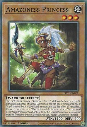 Amazoness Princess (Common / Short Print) [LDS1-EN022] 1st Edition