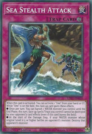 Sea Stealth Attack (Common / Short Print) [LDS1-EN030] 1st Edition