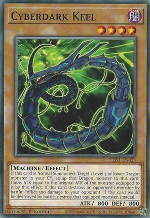 Cyberdark Keel (Common / Short Print) [LDS1-EN033] 1st Edition
