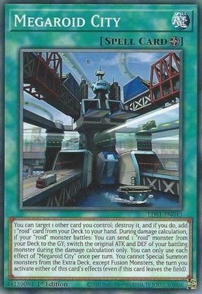 Megaroid City (Common / Short Print) [LDS1-EN043] 1st Edition