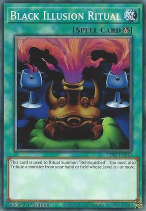Black Illusion Ritual (Common / Short Print) [LDS1-EN048] 1st Edition
