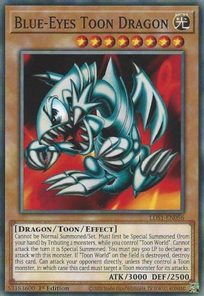 Blue-Eyes Toon Dragon (Common / Short Print) [LDS1-EN056] 1st Edition