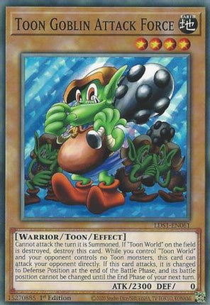 Toon Goblin Attack Force (Common / Short Print) [LDS1-EN061] 1st Edition