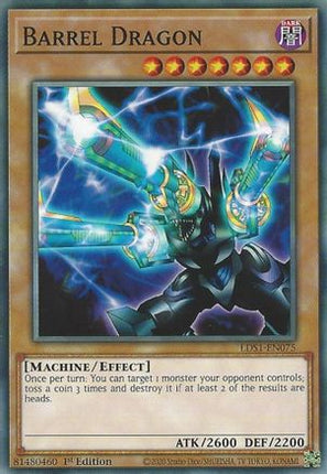 Barrel Dragon (Common / Short Print) [LDS1-EN075] 1st Edition