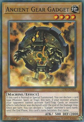Ancient Gear Gadget (Common / Short Print) [LDS1-EN081] 1st Edition