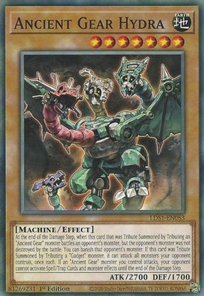 Ancient Gear Hydra (Common / Short Print) [LDS1-EN083] 1st Edition