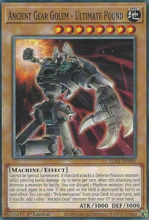 Ancient Gear Golem - Ultimate Pound (Common / Short Print) [LDS1-EN085] 1st Edition