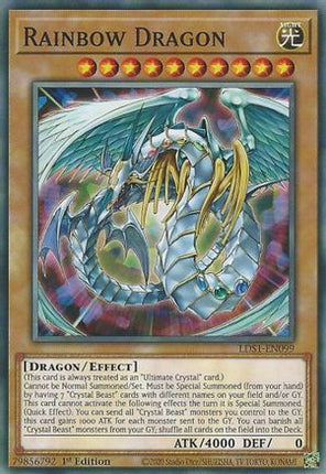 Rainbow Dragon (Common / Short Print) [LDS1-EN099] 1st Edition