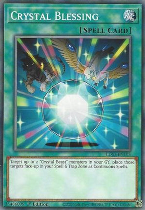 Crystal Blessing (Common / Short Print) [LDS1-EN105] 1st Edition