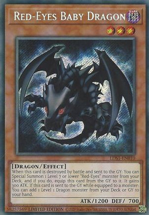 Red-Eyes Baby Dragon (Secret Rare) [LDS1-EN010] Limited