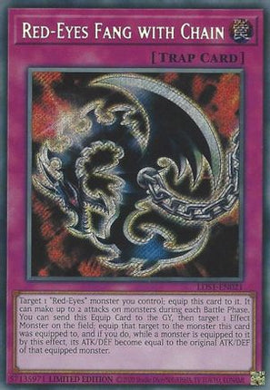Red-Eyes Fang with Chain (Secret Rare) [LDS1-EN021] Limited