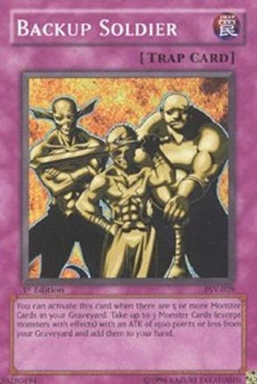 Backup Soldier (Super Rare) [PSV-028] Pharaoh's Servant Unlimited