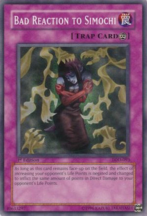 Bad Reaction to Simochi (Common / Short Print) [LOD-093] Legacy of Darkness Unlimited