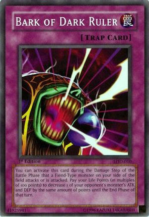 Bark of Dark Ruler (Common / Short Print) [LOD-010] Legacy of Darkness 1st Edition