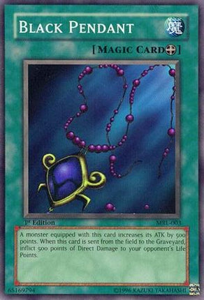 Black Pendant (Super Rare) [MRL-003] Magic Ruler 1st Edition