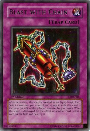 Blast with Chain (Rare) [LOD-088] Legacy of Darkness 1st Edition