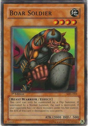 Boar Soldier (Common / Short Print) [MRL-089] Magic Ruler 1st Edition
