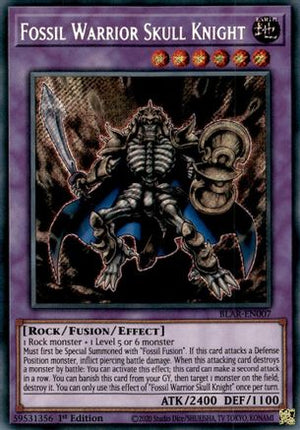 Fossil Warrior Skull Knight (Secret Rare) [BLAR-EN007] 1st Edition