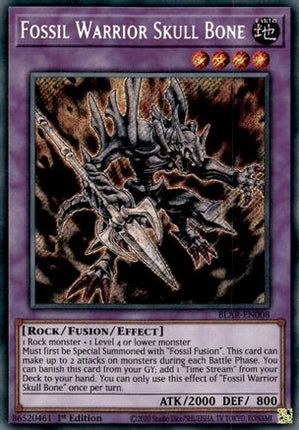 Fossil Warrior Skull Bone (Secret Rare) [BLAR-EN008] 1st Edition