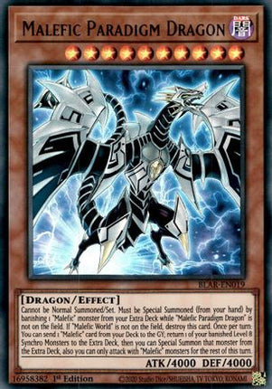 Malefic Paradigm Dragon (Ultra Rare) [BLAR-EN019] 1st Edition