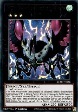 Number 3: Cicada King (Ultra Rare) [BLAR-EN028] 1st Edition