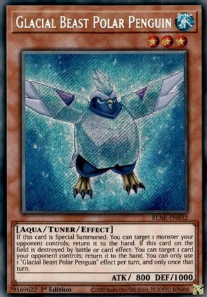 Glacial Beast Polar Penguin (Secret Rare) [BLAR-EN032] 1st Edition