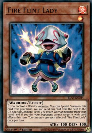 Fire Flint Lady (Ultra Rare) [BLAR-EN034] 1st Edition
