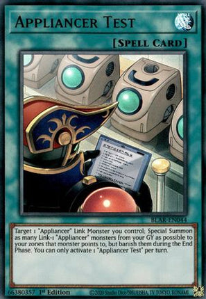 Appliancer Test (Ultra Rare) [BLAR-EN044] 1st Edition
