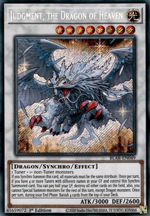 Judgment, the Dragon of Heaven (Secret Rare) [BLAR-EN049] 1st Edition