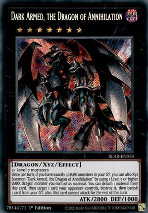 Dark Armed, the Dragon of Annihilation (Secret Rare) [BLAR-EN050] 1st Edition