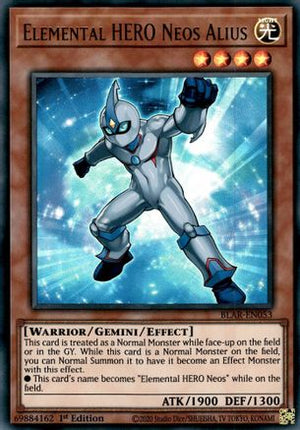 Elemental HERO Neos Alius (Ultra Rare) [BLAR-EN053] 1st Edition