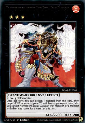 Brotherhood of the Fire Fist - Lion Emperor (Ultra Rare) [BLAR-EN066] 1st Edition