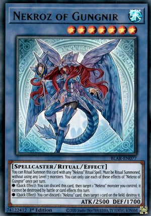 Nekroz of Gungnir (Ultra Rare) [BLAR-EN077] 1st Edition