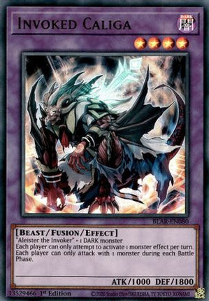Invoked Caliga (Ultra Rare) [BLAR-EN080] 1st Edition