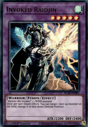Invoked Raidjin (Ultra Rare) [BLAR-EN081] 1st Edition