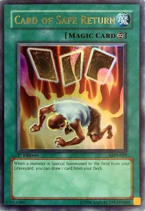 Card of Safe Return [LON-029] Ultra Rare