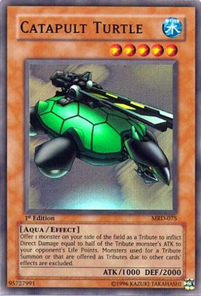 Catapult Turtle (Super Rare) [MRD-075] Metal Raiders 1st Edition