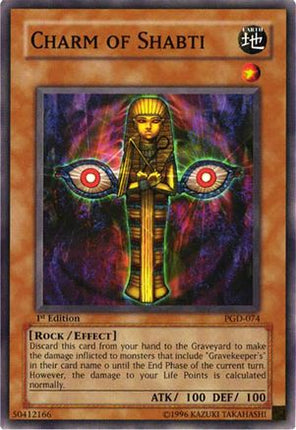 Charm of Shabti (Common / Short Print) [PGD-074] Pharaonic Guardian 1st Edition