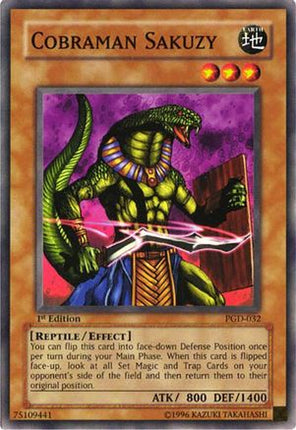 Cobraman Sakuzy (Common / Short Print) [PGD-032] Pharaonic Guardian 1st Edition