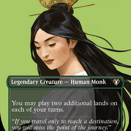 Azusa, Lost but Seeking (Borderless) [Commander Masters]