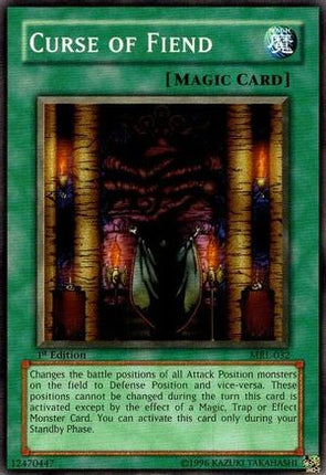 Curse of Fiend (Common / Short Print) [MRL-032] Magic Ruler Unlimited