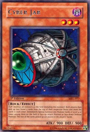 Cyber Jar (Rare) [MRL-077] Magic Ruler 1st Edition